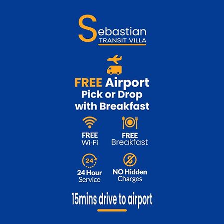 Sebastian Transit Villa With Free Shuttle Service To Airport Kotugoda Buitenkant foto